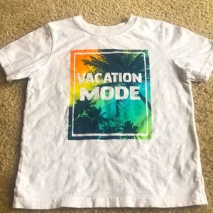 4T Vacation Mode shirt